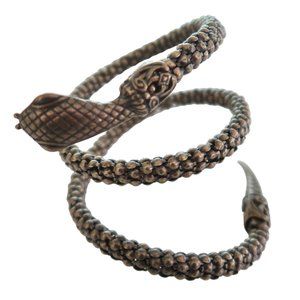 vtg 80s D.L. AULD snake arm band bracelet